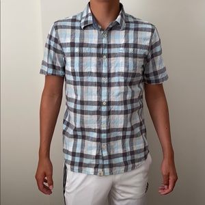 Vans Men’s SS Plaid Buttondown